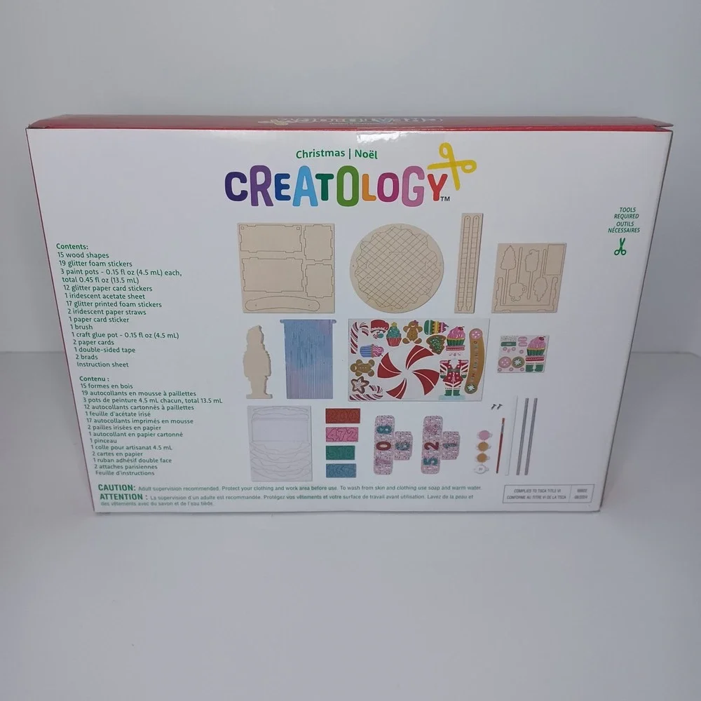 Creatology Nutcracker Countdown Kit‎ Christmas Crafts Kids 6+ NEW